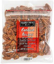 TRADER JOE'S CANDIED PECANS 5 OZ #ROCK VALUE-ORDER BY TUESDAY EVENING NOV 25 ARRIVING DEC 03 FOR DELIVERY#