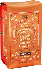TRADER JOE'S CINAMMON SPICED COFFEE 14 OZ #ROCK VALUE-ORDER BY  TUESDAY EVENING JULY 15 ARRIVING JULY 23   FOR DELIVERY#