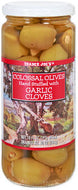 TRADER JOES COLOSSAL OLIVES STUFFED WITH GARLIC CLOVES 16 OZ #ROCK VALUE-ORDER BY TUESDAY EVENING AUGUST 19 ARRIVING AUGUST 27 FOR DELIVERY#