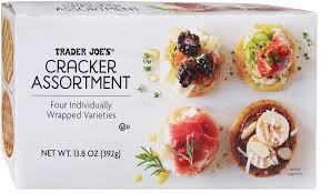 TRADER JOE'S CRACKER ASSORTMENT 13.8 OZ #ROCK VALUE-ORDER BY TUESDAY EVENING NOV 25 ARRIVING DEC 03 FOR DELIVERY#