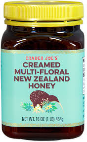 TRADER JOES CREAMED MULTIFLORAL NEW ZEALAND HONEY 16 0Z #ROCK VALUE-ORDER BY  TUESDAY EVENING AUGUST 19  ARRIVING AUGUST 27   FOR DELIVERY#
