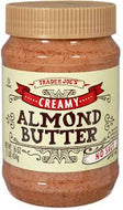 TRADER JOES CREAMY ALMOND BUTTER NO SALT 16 OZ #ROCK VALUE-ORDER BY  TUESDAY EVENING OCT 28  ARRIVING NOV 05   FOR DELIVERY#