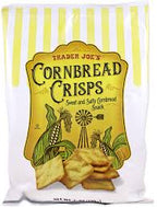 TRADER JOE'S CORNBREAD CRISPS 6 OZ #ROCK VALUE-ORDER BY TUESDAY EVENING NOV 25 ARRIVING DEC 03 FOR DELIVERY#
