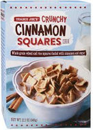 TRADER JOES CRUNCHY CINNAMON SQUARES 12.2 OZ #ROCK VALUE-ORDER BY  TUESDAY EVENING AUGUST 19  ARRIVING AUGUST 27  FOR DELIVERY#