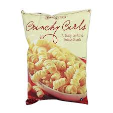 TRADER JOE'S CRUNCHY CURLS 6 OZ #ROCK VALUE-ORDER BY TUESDAY EVENING NOV 25 ARRIVING DEC 03 FOR DELIVERY#