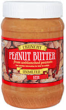 CRUNCHY PEANUT BUTTER UNSALTED 16 OZ #ROCK VALUE-ORDER BY  TUESDAY EVENING NOV 04  ARRIVING NOV 12   FOR DELIVERY#