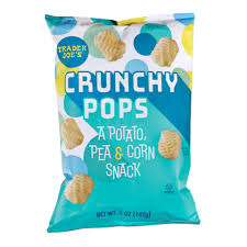 TRADER JOE'S CRUNCHY POPS 5 OZ #ROCK VALUE-ORDER BY TUESDAY EVENING NOV 25 ARRIVING DEC 03 FOR DELIVERY#