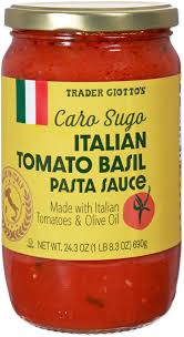 CARO SUGO ITALIAN TOMATO BASIL PASTA SAUCE 24.3 OZ #ROCK VALUE-ORDER BY  TUESDAY EVENING OCT 07  ARRIVING OCT 15   FOR DELIVERY#