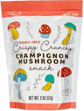 TRADER JOE'S CRISPY CRUNCHY CHAMPIGNON MUSHROOM SNACK 2 OZ #ROCK VALUE-ORDER BY TUESDAY EVENING NOV 25 ARRIVING DEC 03 FOR DELIVERY#
