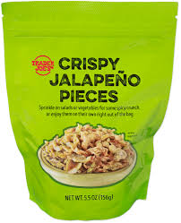 TRADER JOE'S CRISPY JALAPENO PIECES 5.5 OZ #ROCK VALUE-ORDER BY TUESDAY EVENING NOV 25 ARRIVING DEC 03 FOR DELIVERY#