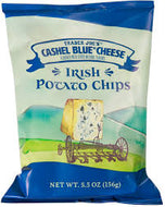 TRADER JOE'S CASEL BLUE CHEESE IRISH POTATO CHIPS 5.5 OZ #ROCK VALUE-ORDER BY TUESDAY EVENING NOV 25 ARRIVING DEC 03 FOR DELIVERY#