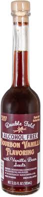 DOUBLE FOLD ALCOHOL FREE BOURBON VANILLA FLAVORING 3.55 FL OZ #ROCK VALUE-ORDER BY  TUESDAY EVENING JULY 15  ARRIVING  JULY 23   FOR DELIVERY#