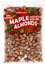 TRADER JOE'S DRY ROASTED MAPLE ALMONDS 12 OZ #ROCK VALUE-ORDER BY TUESDAY EVENING NOV 25 ARRIVING DEC 03 FOR DELIVERY#