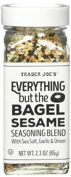TRADER JOES EVERYTHING BUT THE BAGEL SESAME SEASONING BLEND 2.3 OZ #ROCK VALUE-ORDER BY  TUESDAY EVENING AUGUST 19 ARRIVING AUGUST 27 FOR DELIVERY#