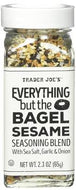 TRADER JOES EVERYTHING BUT THE BAGEL SESAME SEASONING BLEND 2.3 OZ #ROCK VALUE-ORDER BY  TUESDAY EVENING AUGUST 19 ARRIVING AUGUST 27 FOR DELIVERY#