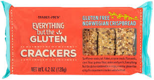 TRADER JOE'S EVERYTHING BUT THE GLUTEN CRACKERS 4.2 OZ #ROCK VALUE-ORDER BY TUESDAY EVENING NOV 18 ARRIVING NOV 26 FOR DELIVERY#