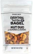 TRADER JOES EVERYTHING BUT THE BAGEL NUT DUO 8 OZ #ROCK VALUE-ORDER BY  TUESDAY EVENING SEP 09  ARRIVING SEP 17   FOR DELIVERY#