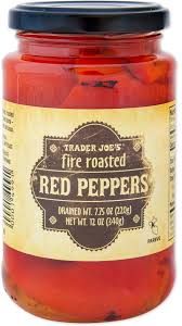 TRADER JOES FIRE ROASTED RED PEPPERS 12 OZ #ROCK VALUE-ORDER BY TUESDAY EVENING AUGUST 19 ARRIVING AUGUST 27 FOR DELIVERY#