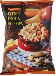 TRADER JOE'S FRENCH ONION POPCORN 5 OZ #ROCK VALUE-ORDER BY TUESDAY EVENING NOV 25 ARRIVING DEC 03 FOR DELIVERY#