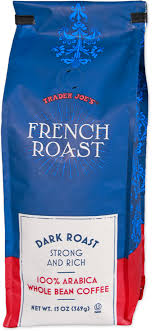 TRADER JOE'S FRENCH ROAST WHOLE BEAN COFFEE 13 OZ #ROCK VALUE-ORDER BY  TUESDAY EVENING JULY 15 ARRIVING JULY 23   FOR DELIVERY#