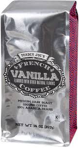 TRADER JOE'S FRENCH VANILLA GROUND COFFEE 14 OZ #ROCK VALUE-ORDER BY  TUESDAY EVENING JULY 15 ARRIVING JULY 23   FOR DELIVERY#