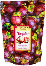 TRADER JOE'S FREEZE DRIED MANGSTEEN 1.51 OZ #ROCK VALUE-ORDER BY TUESDAY EVENING NOV 25 ARRIVING DEC 03 FOR DELIVERY#