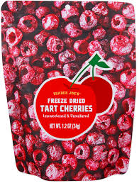 TRADER JOE'S FREEZE DRIED RASPBERRIES 1.2 OZ #ROCK VALUE-ORDER BY TUESDAY EVENING NOV 25 ARRIVING DEC 03 FOR DELIVERY#