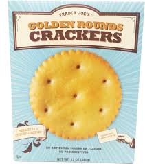 TRADER JOE'S GOLDEN ROUNDS CRACKERS 12 OZ #ROCK VALUE-ORDER BY TUESDAY EVENING NOV 25 ARRIVING DEC 03 FOR DELIVERY#
