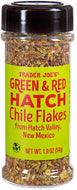 TRADER JOES GREEN AND RED HATCH CHILE FLAKES 1.9 OZ #ROCK VALUE-ORDER BY  TUESDAY EVENING AUGUST 19 ARRIVING AUGUST 27 FOR DELIVERY#