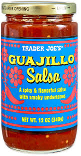 TRADER JOES GUAJILLO SALSA 12 OZ #ROCK VALUE-ORDER BY  TUESDAY EVENING OCT 28  ARRIVING NOV 05   FOR DELIVERY#
