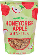 TRADER JOES HONEYCRISP APPLE GRANOLA 12 OZ #ROCK VALUE-ORDER BY TUESDAY EVENING NOV 04  ARRIVING NOV 12  FOR DELIVERY#