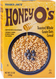 TRADER JOES HONEY O'S CEREAL 13.5 OZ #ROCK VALUE-ORDER BY TUESDAY EVENING NOV 04  ARRIVING NOV 12  FOR DELIVERY#