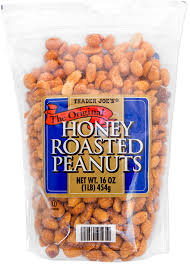 TRADER JOE'S HONEY ROASTED PEANUTS 16 OZ #ROCK VALUE-ORDER BY TUESDAY EVENING NOV 25 ARRIVING DEC 03 FOR DELIVERY#