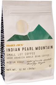 TRADER JOE'S INDIAN PEARL MOUNTAIN SMALL LOT COFFEE 12 OZ #ROCK VALUE-ORDER BY  TUESDAY EVENING JULY 15 ARRIVING JULY 23   FOR DELIVERY#