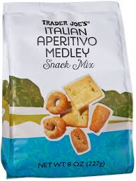 TRADER JOE'S ITALIAN APERITIVO MEDLEY SNACK MIX 8 OZ #ROCK VALUE-ORDER BY TUESDAY EVENING NOV 25 ARRIVING DEC 03 FOR DELIVERY#