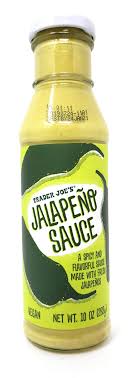 TRADER JOES JALAPENO SAUCE 10 OZ #ROCK VALUE-ORDER BY  TUESDAY EVENING OCT 28  ARRIVING NOV 05   FOR DELIVERY#