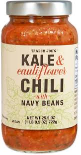 KALE AND CAULIFLOWER CHILI 24 OZ #ROCK VALUE-ORDER BY TUESDAY EVENING NOV 18 ARRIVING NOV 26 FOR DELIVERY#