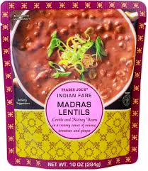 TRADER JOES MADRAS LENTILS 10 OZ #ROCK VALUE-ORDER BY TUESDAY EVENING NOV 18 ARRIVING NOV 26 FOR DELIVERY#