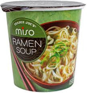 TRADER JOES MISO INSTANT RAMEN SOUP 1.5 OZ #ROCK VALUE-ORDER BY TUESDAY EVENING SEP 30 ARRIVING OCT 08 FOR DELIVERY#