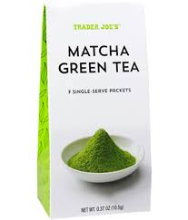 TRADER JOE'S MATCHA GREEN TEA POWDER 0.37 OZ #ROCK VALUE-ORDER BY  TUESDAY EVENING JULY 15 ARRIVING JULY 23   FOR DELIVERY#