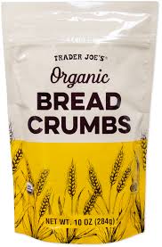 ORGANIC BREAD CRUMBS 10 OZ #ROCK VALUE-ORDER BY  TUESDAY EVENING JULY 15  ARRIVING  JULY 23   FOR DELIVERY#