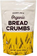 TRADER JOES ORGANIC BREAD CRUMBS 10 OZ #ROCK VALUE-ORDER BY  TUESDAY EVENING DEC 23  ARRIVING  DEC 31   FOR DELIVERY#