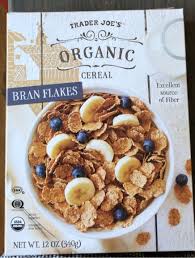 TRADER JOES ORGANIC BRAN FLAKES CEREAL 12 OZ #ROCK VALUE-ORDER BY TUESDAY EVENING NOV 04  ARRIVING NOV 12  FOR DELIVERY#