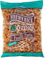 TRADER JOES ORGANIC BROWN RICE  & QUINOA FUSILLI PASTA 16 OZ #ROCK VALUE-ORDER BY  TUESDAY EVENING AUGUST 19 ARRIVING AUGUST 27 FOR DELIVERY#