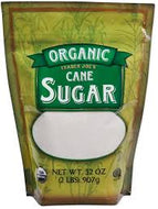 ORGANIC CANE SUGAR 2 LB #ROCK VALUE-ORDER BY  TUESDAY EVENING JULY 15  ARRIVING  JULY 23   FOR DELIVERY#