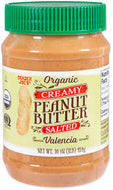 ORGANIC CREAMY PEANUT BUTTER SALTED VALENCIA 16 OZ #ROCK VALUE-ORDER BY  TUESDAY EVENING OCT 28  ARRIVING NOV 05   FOR DELIVERY#