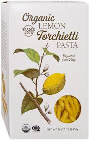 ORGANIC LEMON TORCHIETTI PASTA 16 OZ #ROCK VALUE-ORDER BY  TUESDAY EVENING AUGUST 19 ARRIVING AUGUST 27 FOR DELIVERY#