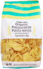ORGANIC PAPPERDELLE PASTA NESTS 17.64 OZ #ROCK VALUE-ORDER BY  TUESDAY EVENING AUGUST 19 ARRIVING AUGUST 27 FOR DELIVERY#
