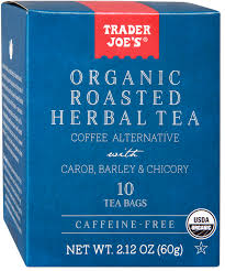 TRADER JOE'S ORGANIC ROASTED HERBAL TEA 10 CT #ROCK VALUE-ORDER BY  TUESDAY EVENING JULY 15 ARRIVING JULY 23   FOR DELIVERY#