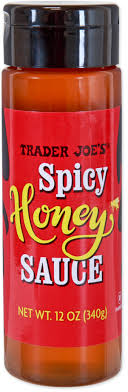 TRADER JOES ORGANIC SPICY HONEY SAUCE 8 OZ #ROCK VALUE-ORDER BY  TUESDAY EVENING OCT 28  ARRIVING NOV 05   FOR DELIVERY#